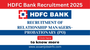 hdfc bank recruitment 2025